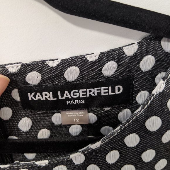 Karl Lagerfeld Dress Size 12 - Picture 2 of 3